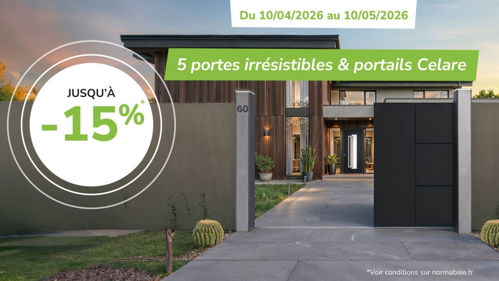 promotions porte d'entrée et portail normabaie